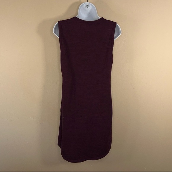 SMALL 32 DEGREES PURPLE JERSEY STRETCH DRESS SLEEVELESS CASUAL - Picture 5 of 11